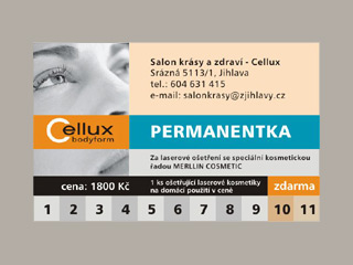 Cellux - permanentka